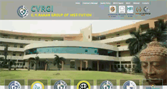 Desktop Screenshot of cvrgi.edu.in