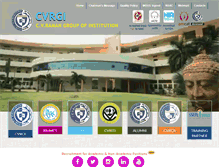 Tablet Screenshot of cvrgi.edu.in
